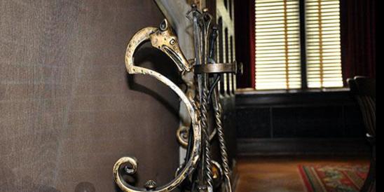 Ornate Fireplace Tools