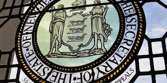 Stained Glass Seal of New Jersey Appellate Court