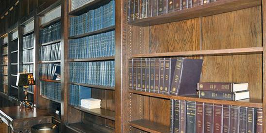 Reference Library in Old Conference Room